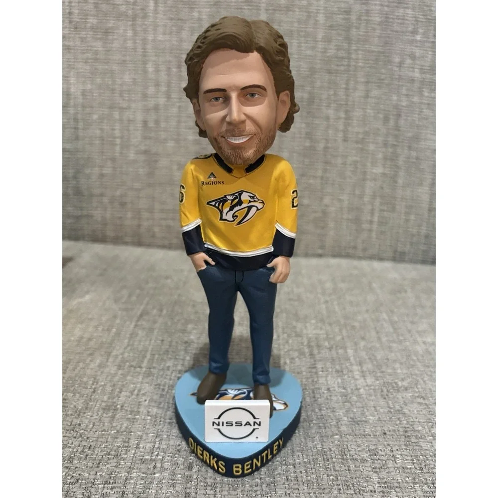 Dierks Bentley Nashville Predators Limited‎ Edition Bobblehead New In Box